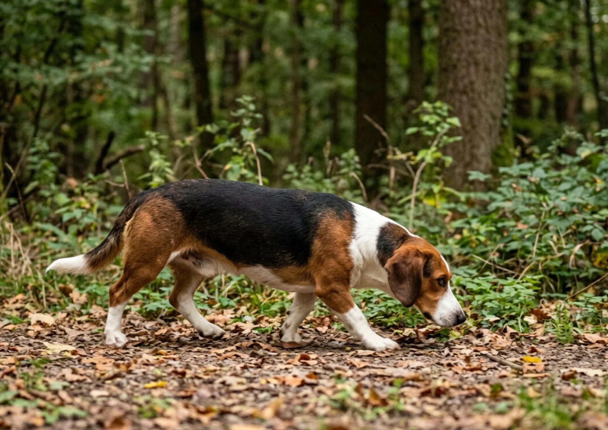 Chien de race Basset de Westphalie